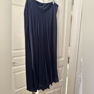 Zara Navy Skirt XL NWT